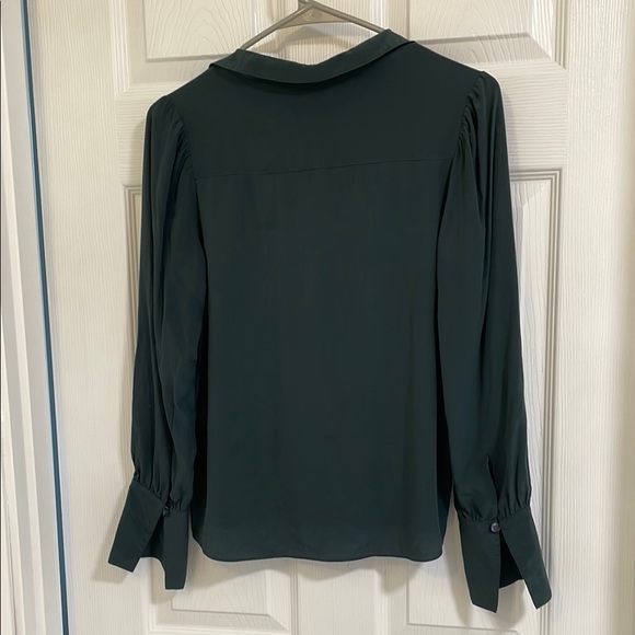 Kate Spade Silk Button-Up Long Sleeve Blouse - Picture 6 of 6
